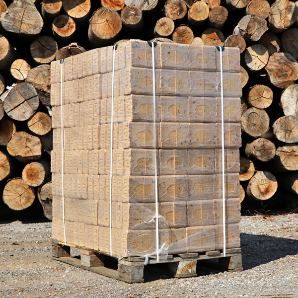 holzbriketts_eckig_palette Holzbriketts RUF Palette - Bild 1