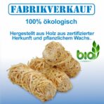 Öko-Anzündwolle – Grill- & Kaminanzünder (3 kg, ca. 240 Stück) - Bild 3