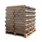 Holzbriketts Nestro XL Red – rund ohne Loch (Palette 960 kg) - Bild 3