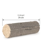 Buchen Nestro Briketts – 12 kg Box – Palette 81× (972 kg) - Bild 8
