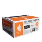 Buchen Nestro Briketts – 12 kg Box – Palette 81× (972 kg) - Bild 3