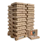 Holzbriketts Nestro XL Blue – rund ohne Loch (Palette 960 kg) - Bild 5