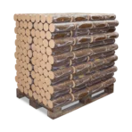 Pollmeier Buchenbriketts Nestro – rund ohne Loch (960 kg Palette) - Bild 2