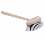Universal Waschbürste/Fensterwascher – Halbmond, Holzgriff (46 cm) - Bild 4