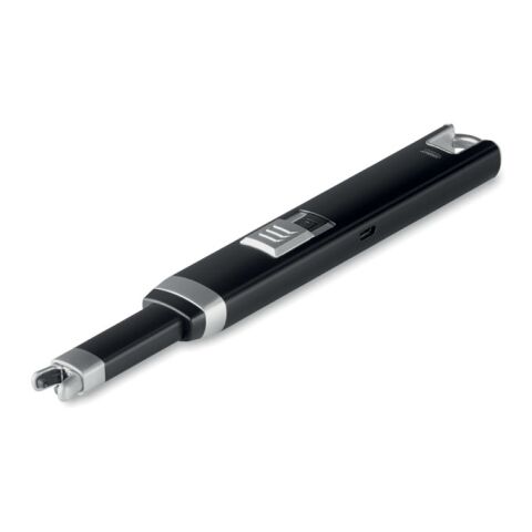 USB Lichtbogen-Feuerzeug mit Doppellichtbogen – Seitenansicht USB Lichtbogen-Feuerzeug mit Doppellichtbogen – Seitenansicht