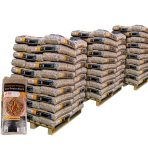 Träpellets ENplus A1 960 kg – Naturbränslen 6 mm barrved (64 x 15 kg Pall) - Bild 2