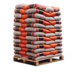Träpellets ENplus A1 6 mm – 65 × 15 kg – hårt trä (lövved) - Bild 2