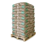 Träpellets ENplus A1 6 mm – 975 kg (65×15 kg) – mjukt trä (barrved) Premium - Bild 2